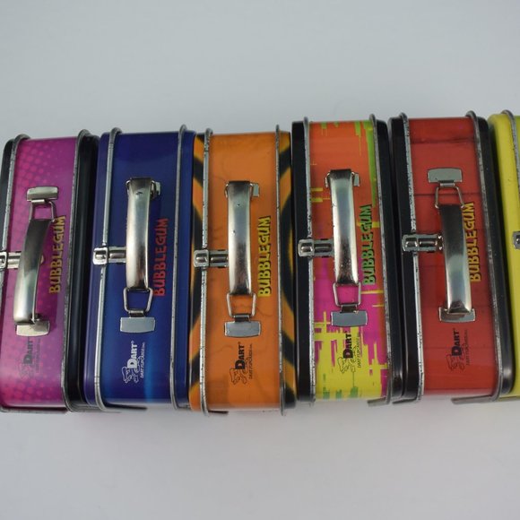 Osbourne Family 2002 Collectible Mini Tin Lunchboxes Complete Set + 4 Extras - Picture 6 of 8